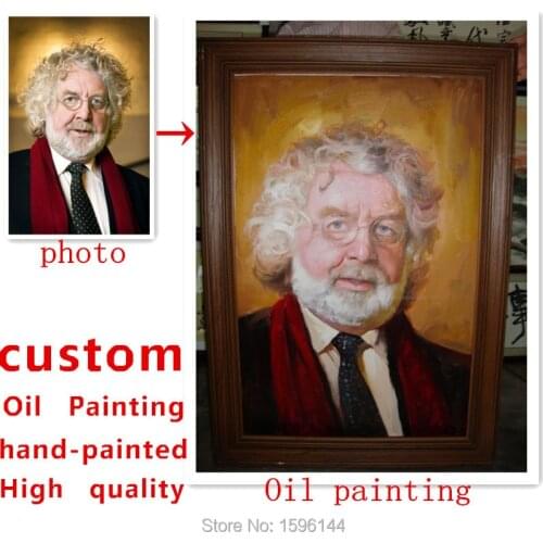 Custom oil painting Hand painted from photo Copying paintings Any size and Any style