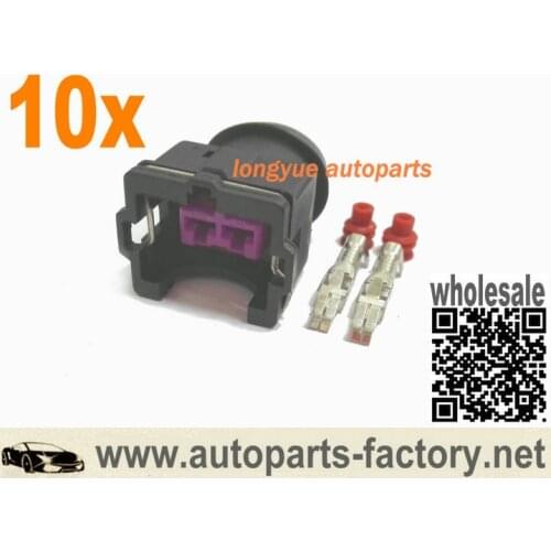 Longyue 10 Kit EV1 Injector Econo Connector Fuel Injector Socket New