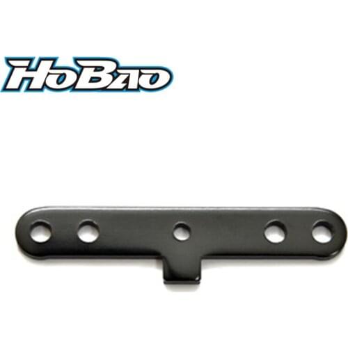 Original OFNA/HOBAO 87029B FRONT LOWER ALUM SUSPENSION PLATE - BLACK, 1PC FOR H7 Free Shipping