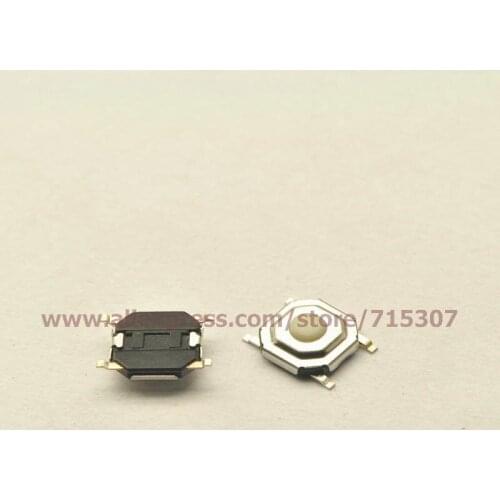 PHISCALE 20pcs 4*4*1.5/4x4x1.5MM touch button switch plastic button Waterproof smd 4pin