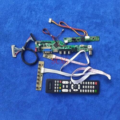 Screen controller board 30 Pin LVDS LCD/LED For LTM215HL01/LTM215HT03 DIY Kit HDMI-compatible USB AV VGA Signal Analog 1920*1080