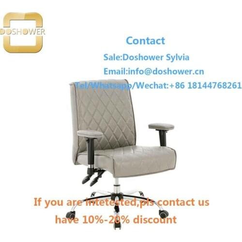 Salon client chair with technician nail chair for beauty salon customer chair