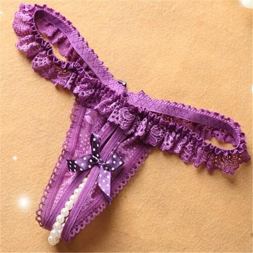 Brand Women Sexy Underwear LaceTransparent Panties Women Thongs and G string Culotte Femme Sexy Lingerie