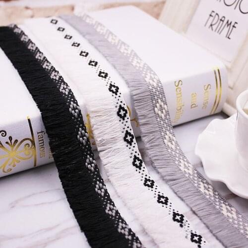 1yards/lot Tassel Fringe trim fabric tassels Fringe lace trimmings with tassels for curtains decoration DIY Sewing Accessories