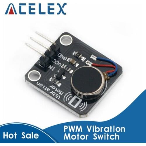 10PCS PWM Vibration Motor Switch Toy Motor Sensor Module DC Motor Mobile Phone Vibrator for Arduino UNO MEGA2560 r3 DIY Board