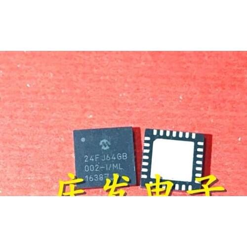 5-20PCS/ PIC24FJ64GB002-IMLQFN 24FJ64GB PIC24FJ64GB002-IML PIC24FJ64GB002