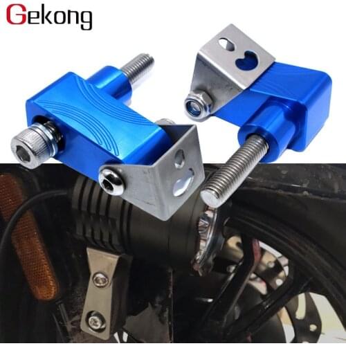 For YAMAHA NVX NVX155 Aerox155 Tricity 125 FORCE 155 SMAX Motorcycle Lower Fork Spotlight Holder Lights lamp Mounting bracket