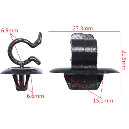 10PCS Bonnet Stay Clip Hood Retainer For Peugeot 3008 5008 Partner Tepee Citroen C2 Berlingo 3 792834