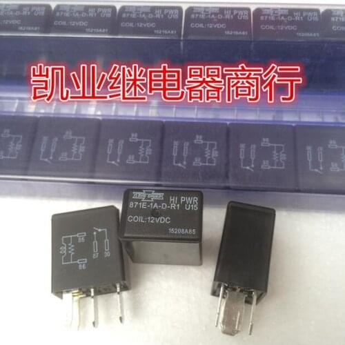 HOT NEW relay 871E-1A-D-R1-12VDC 871E-1A-D-R1 12VDC 871E1ADR1-12VDC 871E1ADR1 12VDC DC12V 12V DIP4 10PCS/LOT