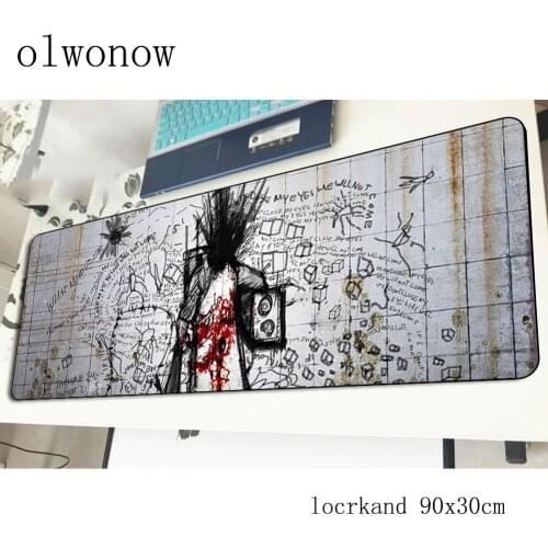The evil within mouse pad 900x300x3mm locrkand mousepads gaming mousepad gamer High-end personalized mouse pads keyboard pc pad