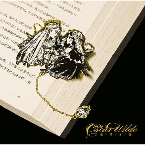 Creative Design Metal Hollow Bookmark To Oscar Wilde Minority Gifts Sakalaka Planner Accessories