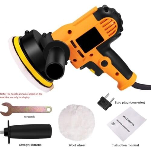 220V Electric Car Polisher Benchtop Buffing Machine Machine Adjustable Speed Sanding Waxing Tools Car Accessories Powewr Tools