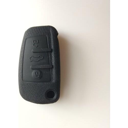 New Silicone Rubber Car Key Cover Case protector Sticker Remote Key Bag Case For Audi Series