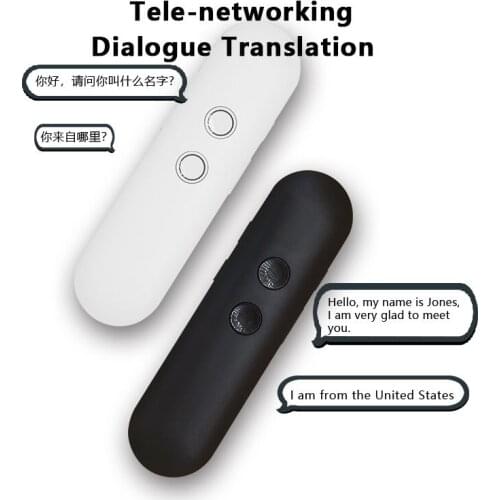 Portable Smart Voice Translator Upgrade Version for Learning Travel Business Meeting 3 in 1 voice Text Photo Language translator