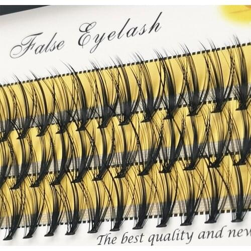 20/30D Clustered Eyelashes Extension Russian Volume Natural False Eyelashes Professional Individual Eyelash Makeup Eyelas