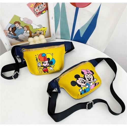 Disney Mickey Mouse Minnie Backpack Girl Crossbody Bag Kids Small Bag Mini kawaii Bag