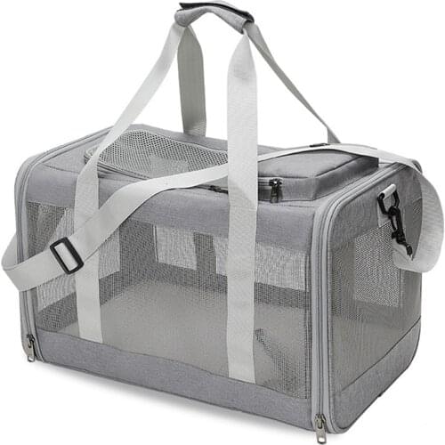 Carerier for Dogs Cat Backpack Pet bag,Soft Sided Collapsible Pet Travel Carriers Dog Accessories Puppy Supplies