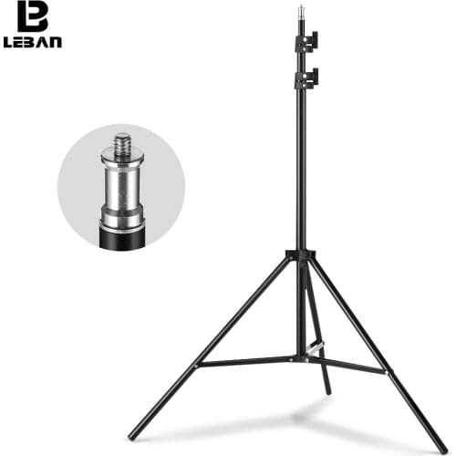 2M 1/4 Screw Light Stand Tripod For Photo Studio Softbox Video Flash Umbrellas Reflector Lighting Bakcground Stand