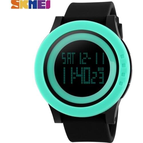SKMEI Digital Sport Watch Men Chronograph EL Light Mens Wrist Watches Date 12/24 hours Alarm Clock Man relogio masculino 1142