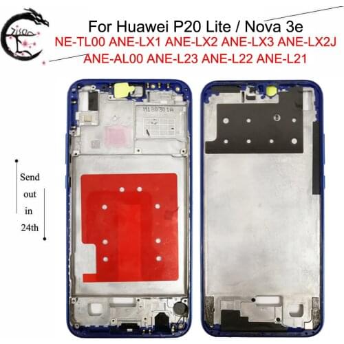 Middle Frame For Huawei P20 Lite / Nova 3e Middle Frame Housing Cover NE-TL00 ANE-LX1 ANE-LX2 ANE-LX3 ANE-LX2J ANE-L21 ANE-L22