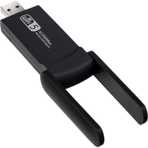 USB 3.0 Wifi Adapter 2.4G 5G 802.11AC Antenna 1200Mbps Wifi USB Ethernet Network Card Dual Band Wireless Wifi Dongle Receiver