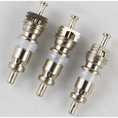 High Quality For Car Auto A/C Air Conditioning/Bike Bicycle Tire/HVAC Replacement Repair Tool R12 Schrader Valve Core 100 PCS