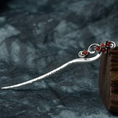 Hair Sticks Headwear New Women Flowers Shape Tiara DIY Nation Retro Contracted Hair Jewelry Hairpin Barrettes F003