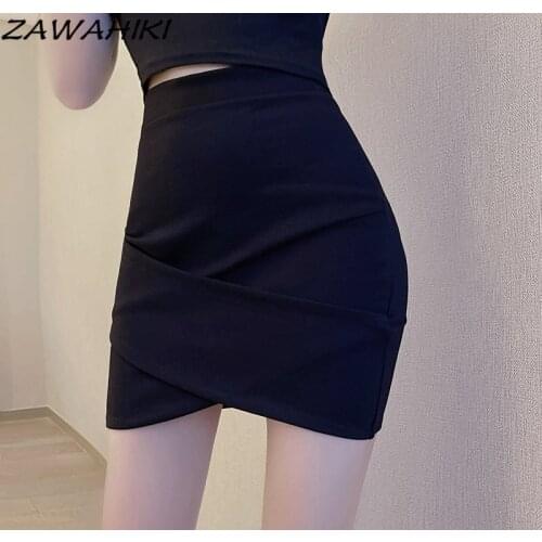 Женские мини юбки ZAWAHIKI China At AliExpress