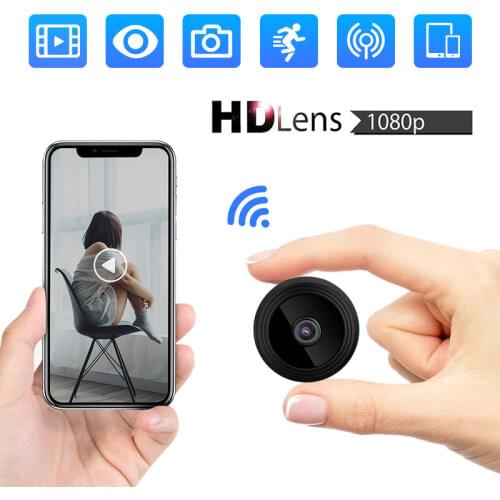 1080P Full HD IP Mini Camera Wireless Wifi Security Remote Control Home Security Surveillance Camcorder Mobile Detection Alarm