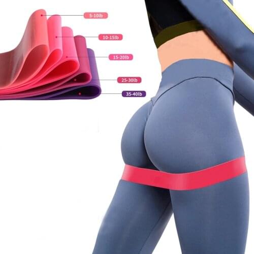 5Pcs/Set Elastic Bands For Fitness Gum Resistance Bands Yoga Workout Sport Elastic Bands Rubber Training Exercise Equipments