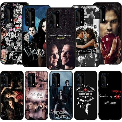 T183 The Vampire Diaries Case for Huawei Mate Nova 2 2i 3 3i 4E 5 5i 5T Smart 6 7 10 20 30 SE P Smart Pro Lite 2019