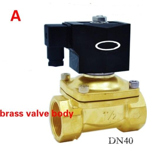 DN10-25 Electric solenoid valve direct acting Low temperature rise brass solenoid valve energy saving solenoid valve 220VAC 110VAC 24VDC 12VDC
