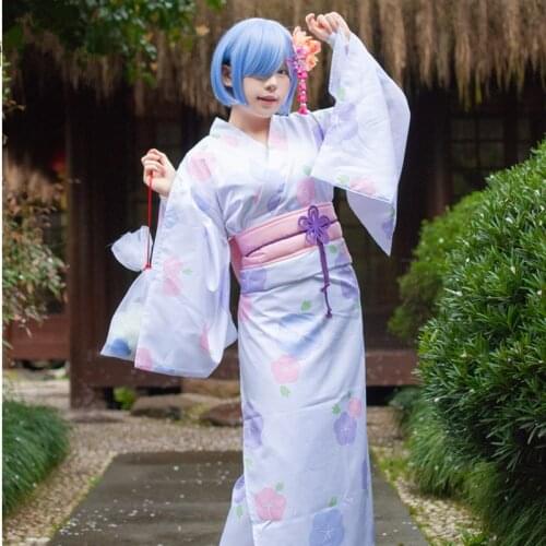 Cosplay Japanese Clothing Cos Anime Re:Life in a different world from zero Cos Ram Rem Cosplay Costume