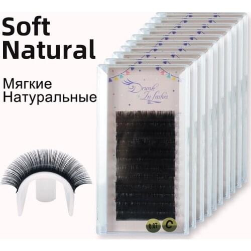 Maynice 10 Boxes Wholesale Individual Lashes Eye Lash Extension Eyelash Extension 8-15mm Fake Eyelash False Lash Mink Eyelash