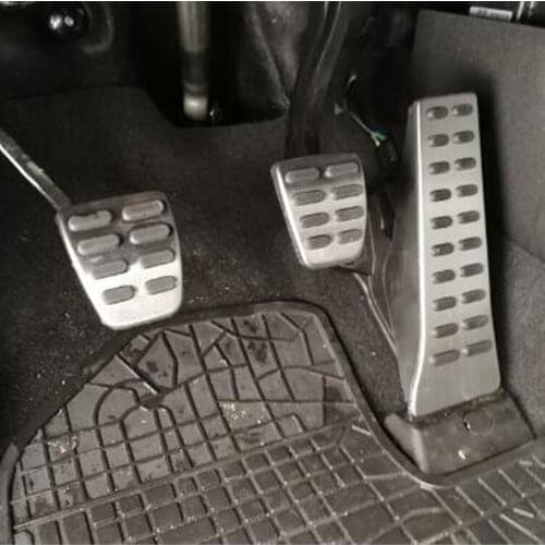 New Hot Stainless Steel Pedal Pad Cover for Kia Sorento KX5 K5 Sportage QL for Hyundai Sonata i40 Tucson Santa Fe 2016+ MT AT