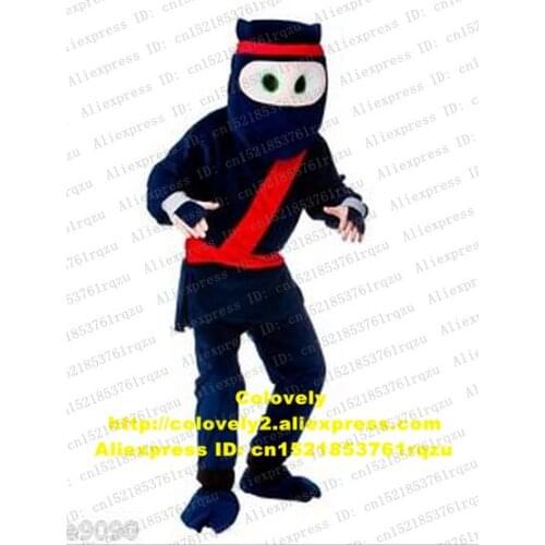 NINJA PANTO STAG NIGHT FUN RUN Shinobi Killer Mascot Costume Adult Cartoon Character Athletics Meet Society Activities zz6628
