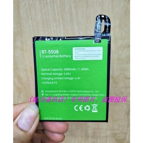 Original Backup BT-5508 Leagoo T8S Battery 3080mAh For Leagoo T8s Smart Mobile Phone with Repair Tools