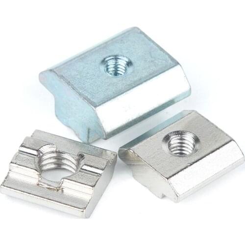 Sliding Hammer Nut Square Nuts T Block M3 M4 M5 M6 M8 M10 for Aluminum Profile 2020 3030 4040 4545