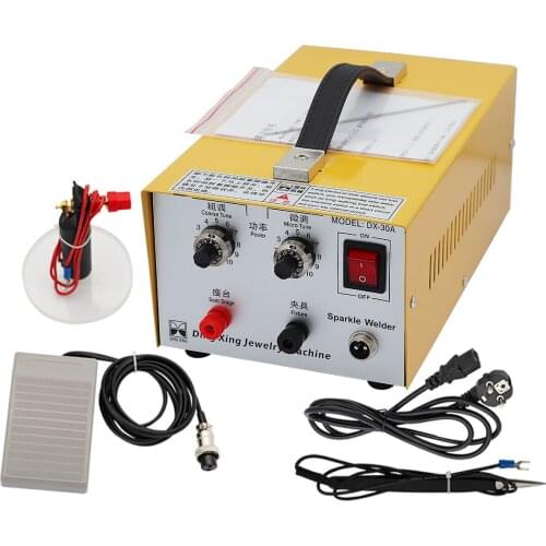 30A spot welding hand held pulse spot welder gold welding machine Small Stainless Steel Laser Welding