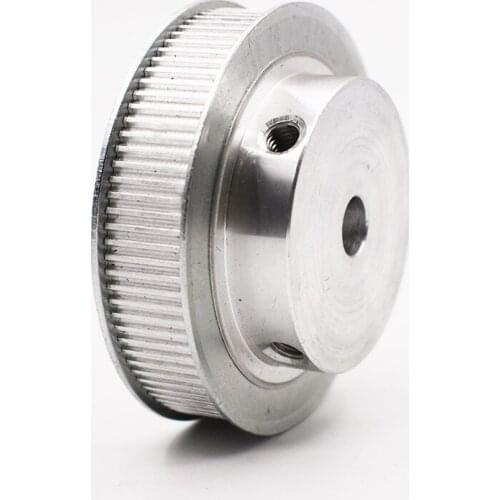 Free Shipping 2GT Type 55T 55 Teeth 5/6/6.35/8/10/12/14mm Inner Bore 2mm Pitch 7/11mm Belt Width Synchronous Timing Pulley