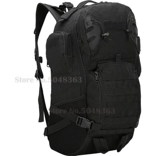 45L Tactical Large Capacity Molle Backpack Military Assault Rucksack Camouflage Outdoor Hiking Hunting Camping Bags
