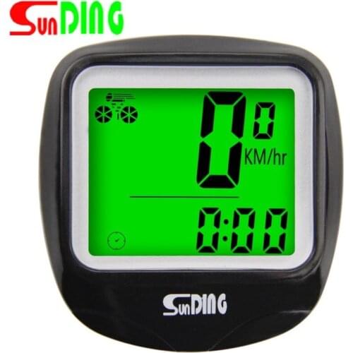 Bicycle Multifunction Computer Bike waterproof Stopwatch Speedometer LCD Screen MTB Road Bike Outdoor Sport Accessories SD-568AE