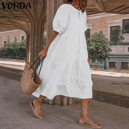 VONDA Colored Summer Dresses