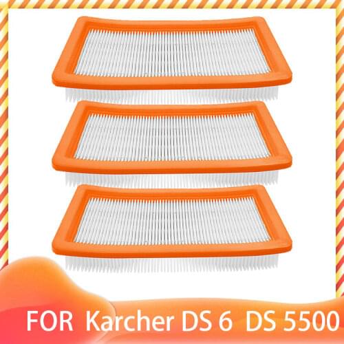Spare Motor Protection Filter for Kaercher DS 6 Premium / BR 45/22 C Bp Pack / DS 5600 / Puzzi 30/4 E Vacuum Cleaner Parts