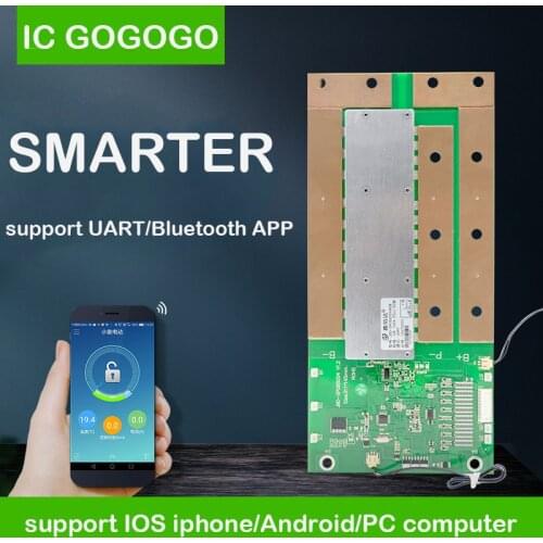 JBD 8S 7S 6S 24V Protection Board 150A inverter Smart Bluetooth APP Lifepo4 Li-ion Lipo Lithium Battery Packs BMS PC Computer