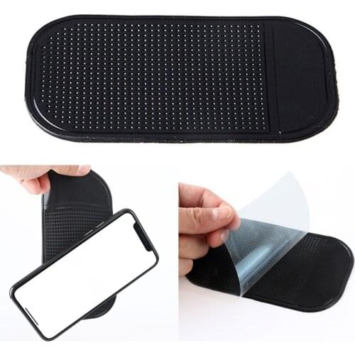 1Pcs Universal Car Dashboard Non Slip Grip Sticky Pad Phone Holder Mat Anti-skid Silicone Mat Car Mat Car Interior Accessories