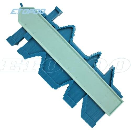 10inch self lock Contour Gauge Duplicator Template Tool with Adjustable Lock Precisely Copies Irregular and Awkward Shapes