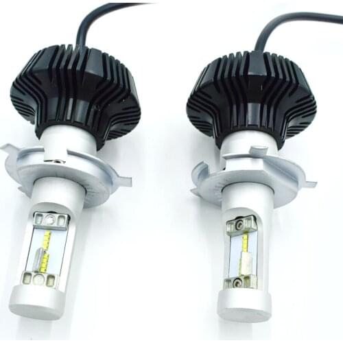 2 Pcs 12V 24V Car Headlight H4 LED H7 H1 H3 H11 HB3 HB4 9004 9005 9006 HB3 HB4 72W 8000LM Auto Headlamp 6000K Light Bulb