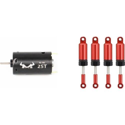 4PCS Shock Absorber Internal Spring For WPL B16 C24 MN D90 1/16 RC With 25T 390 Motor For MN86S MN G500 1/12 RC Car