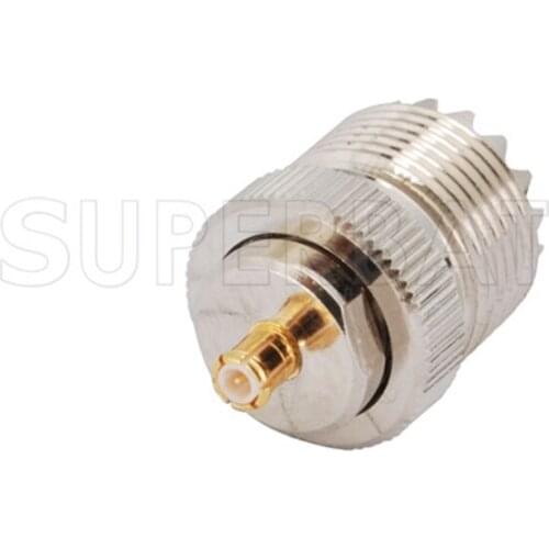 Superbat UHF-MCX Adapter UHF Jack SO-239 to MCX Plug Straight Connector